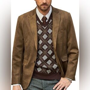 Classic Brown Men's Blazer